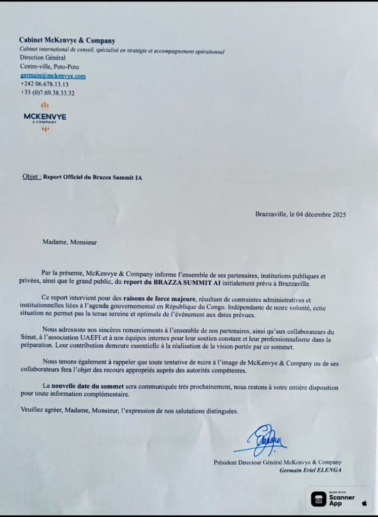 report du Brazza Summit Ai
